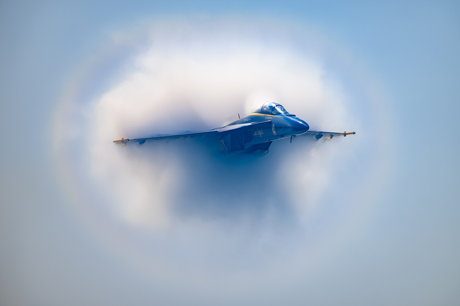 A US Navy F/A-18 Hornet — the airframe central to the 2004 Nimitz and 2014–15 Roosevelt encounters reported by the New York Times in 2017.